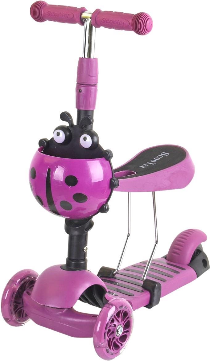 ENERO 2v1 BERUŠKA se svítícími LED koly, fialová