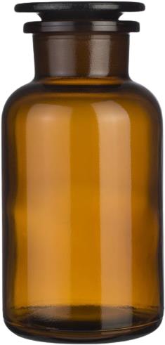 Sklárny Moravia Skleněná dóza na potraviny, hnědá, 500 ml