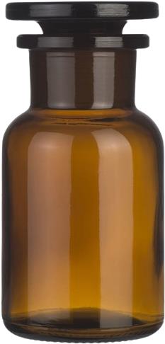 Sklárny Moravia Skleněná kořenka, hnědá, 100 ml