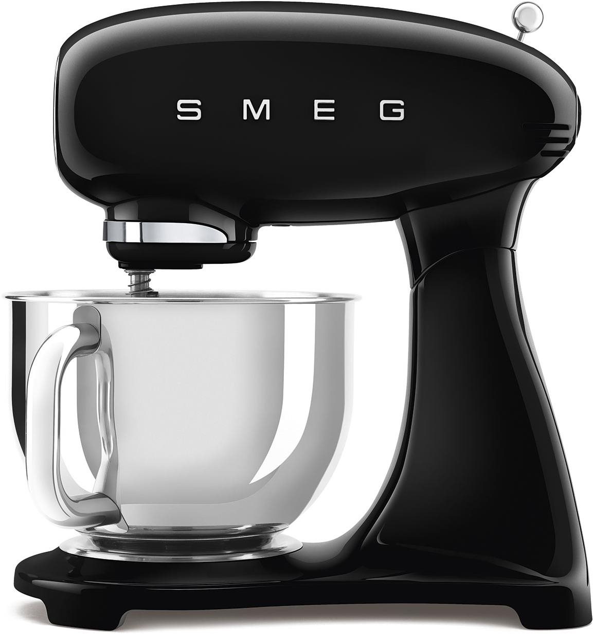 SMEG 50's Retro Style 4,8 l černý, s nerezovou miskou