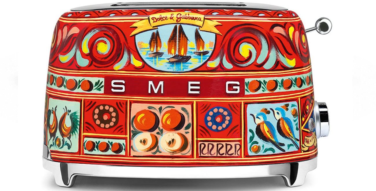 Smeg TSF01DGEU Dolce&Gabbana Toaster