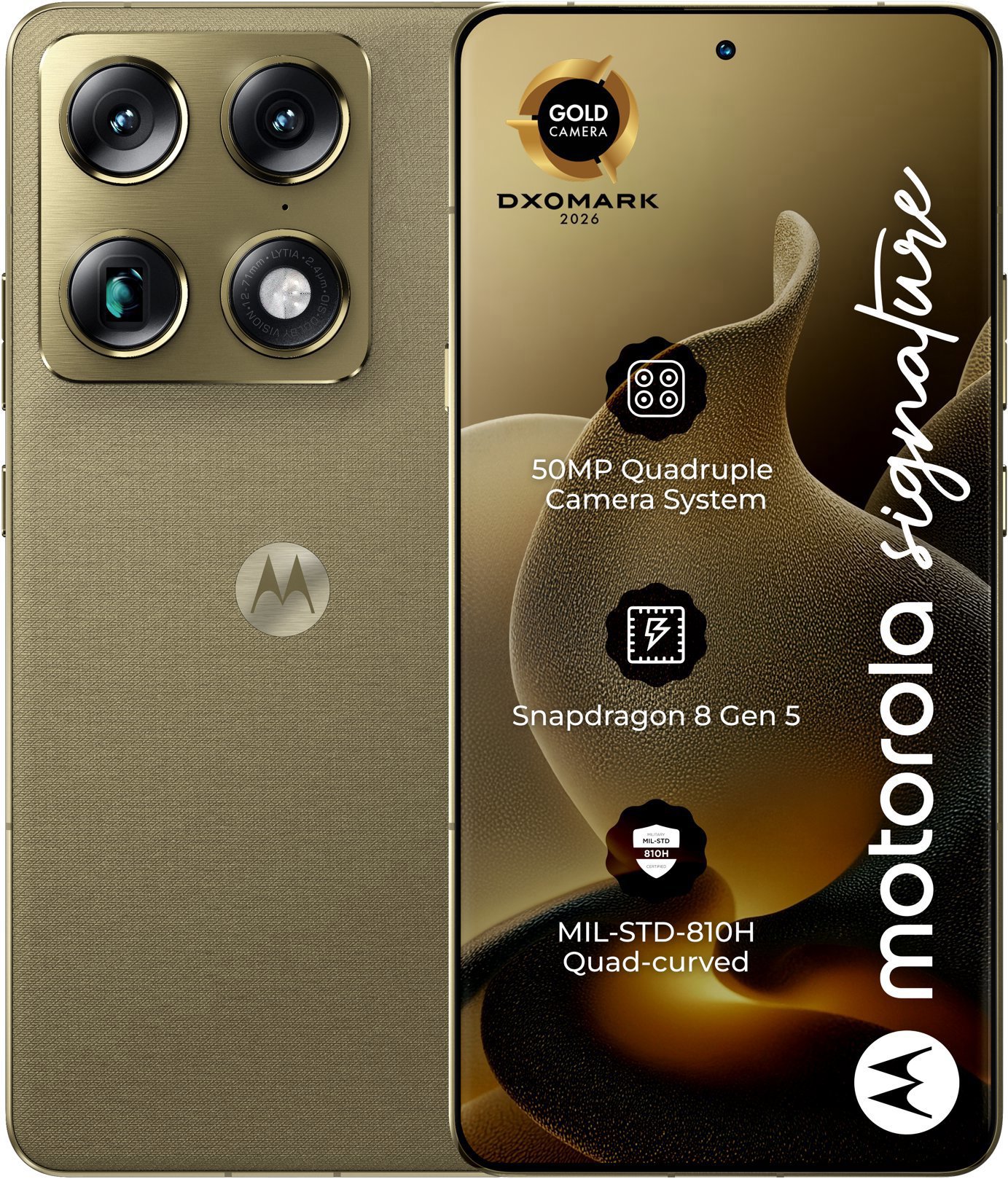 Motorola Signature 16GB/512GB Pantone Martini Olive