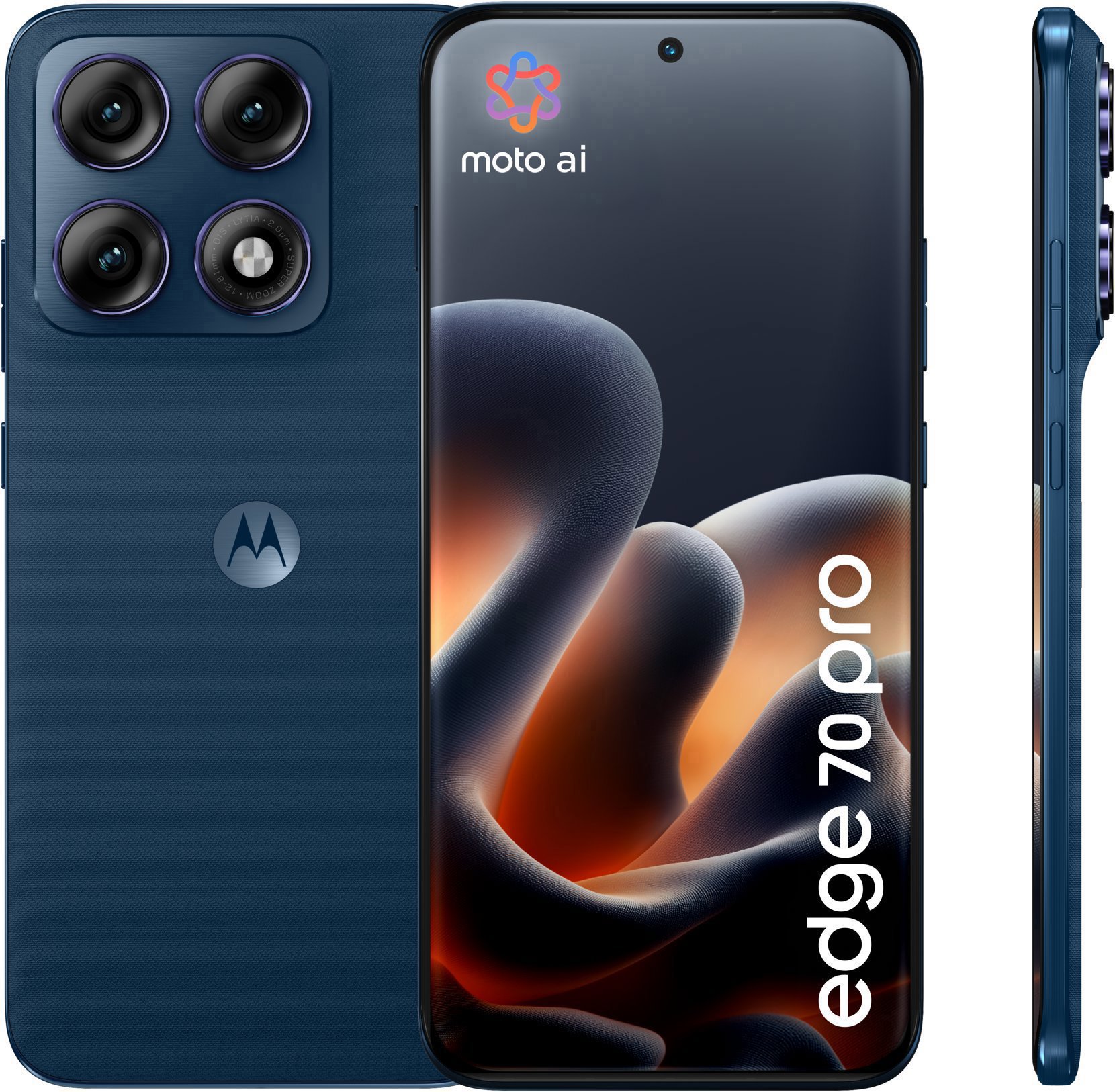 Motorola Edge 70 Pro 12GB/512GB Pantone Tital (Blue) - sleva 17% v MOTOROLA