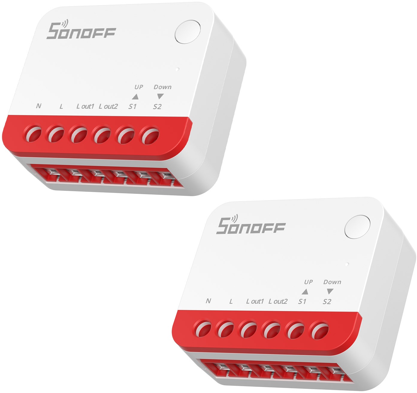 SONOFF Zigbee Smart Roller Shutter Switch MINI-ZBRBS 2-pack