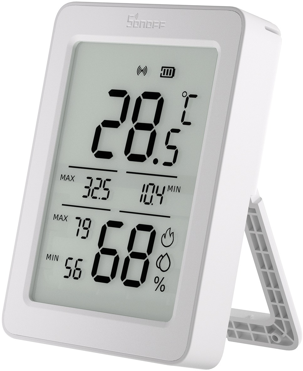 SONOFF AirGuard TH 3.6'' LCD Zigbee Temperature And Humidity Sensor SNZB-02DR2