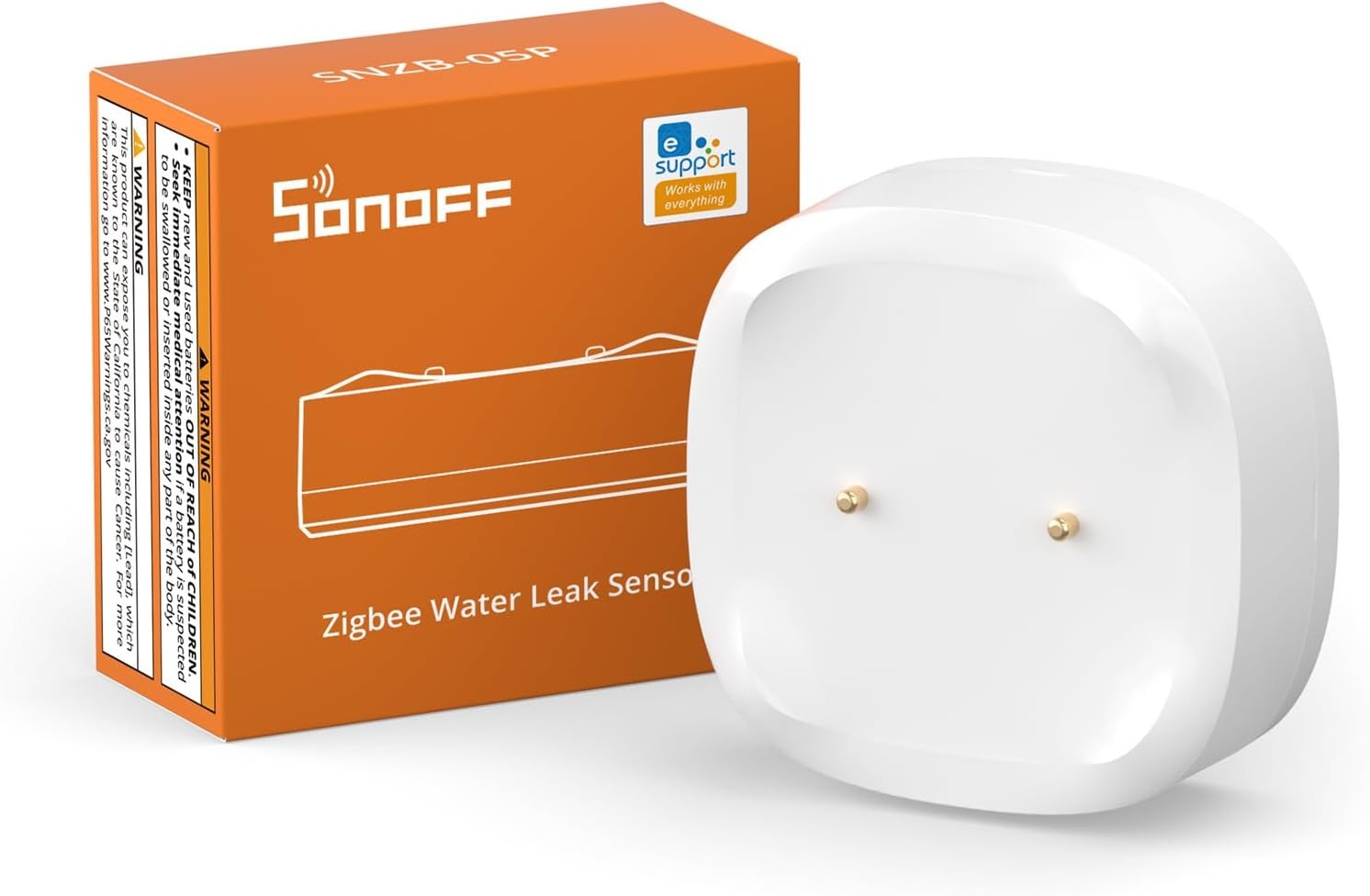 SONOFF SNZB-05P Zigbee Water Leak Sensor