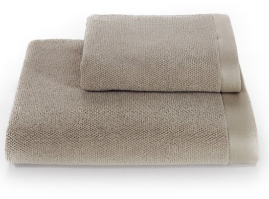 Soft Cotton - Sada ručník a osuška Lord, 2 ks, béžová