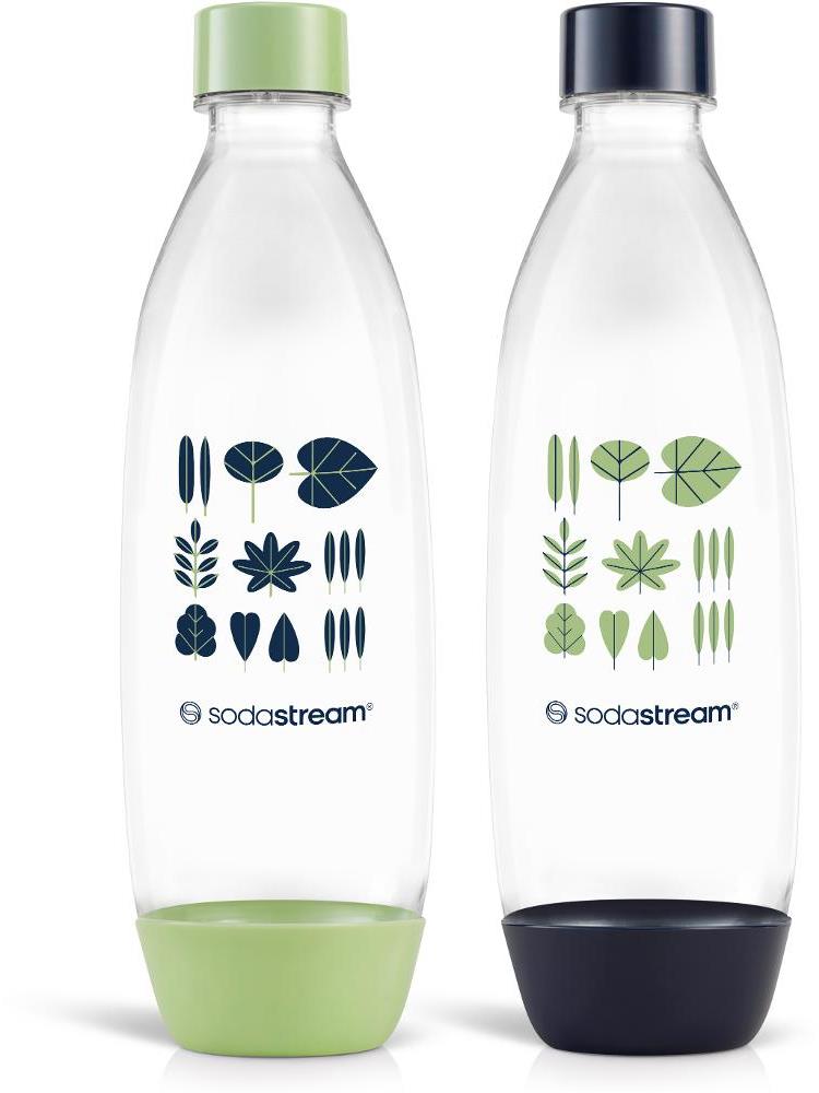 SODASTREAM Lahev Fuse 2 × 1 l Green / Blue do myčky