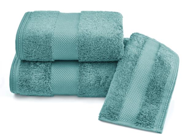 Soft Cotton - Luxusní ručník DELUXE 30 × 50 cm, tyrkysová