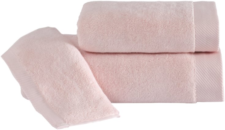 Soft Cotton Micro Cotton Malý ručník 30 × 50 cm, pudrový