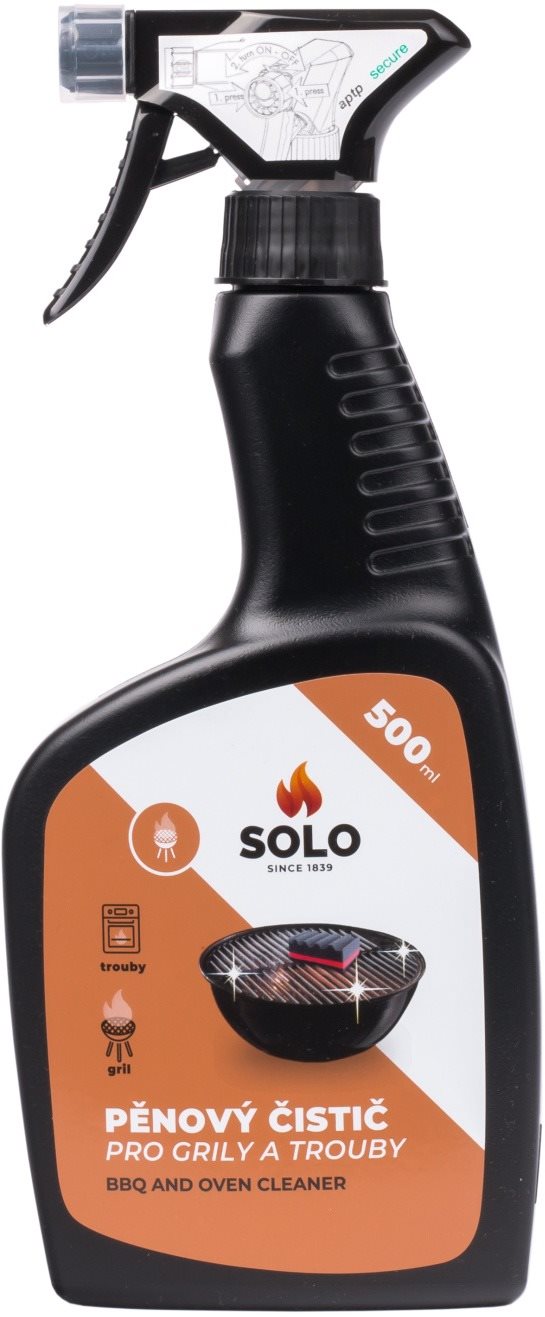 SOLO Pěnový čistič grilů a trub 500 ml
