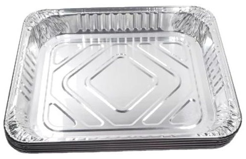 SOLO Obdélníková BBQ miska 318*262*63 mm, 3100 ml, bez otvorů / 5ks