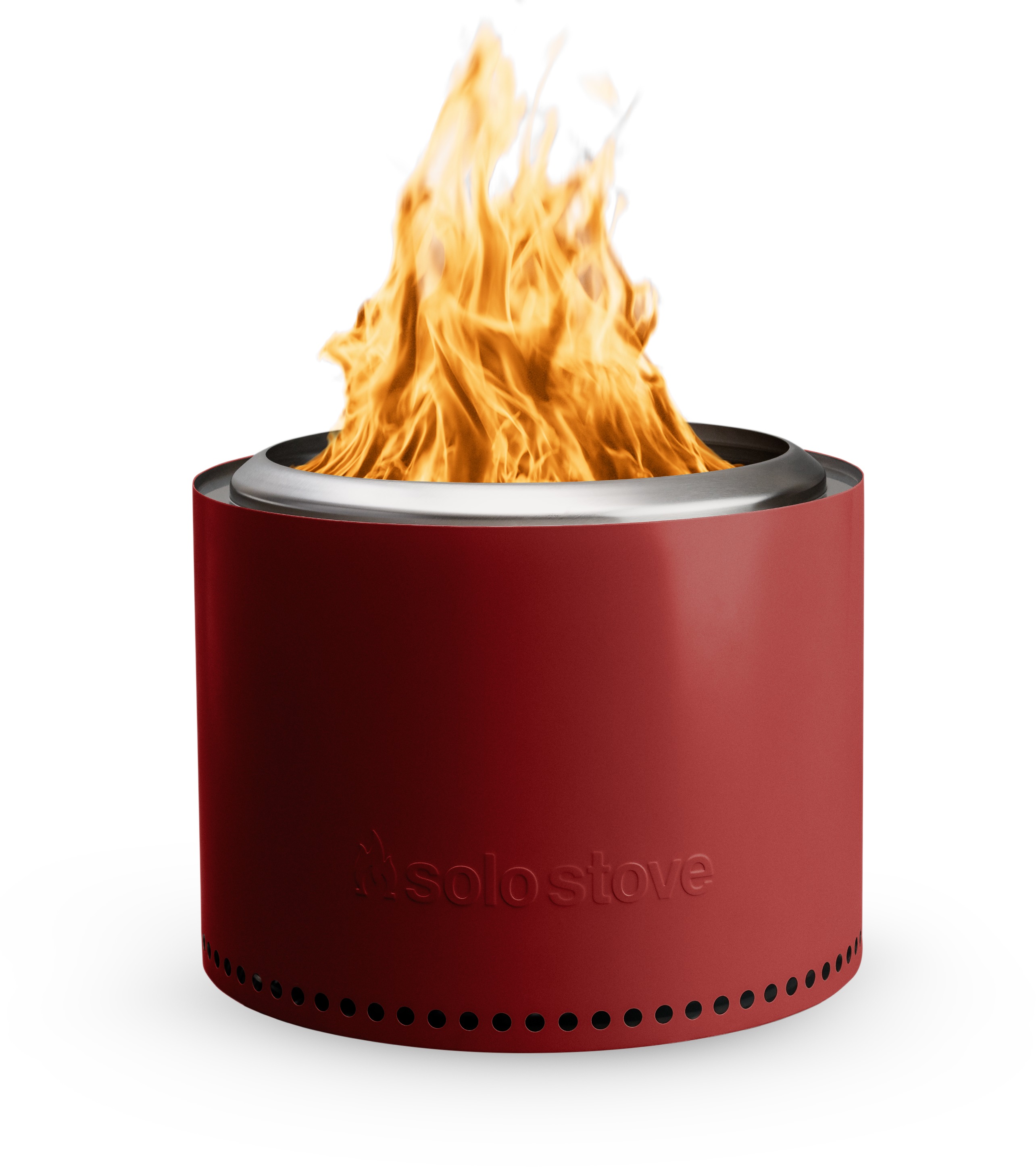 SOLO STOVE Ohniště Bonfire + Stand 2.0, červená