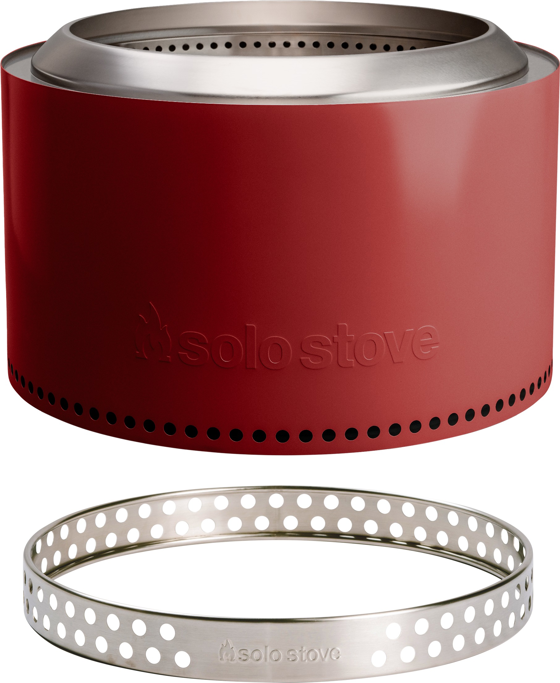 SOLO STOVE Ohniště Yukon + Stand 2.0, červená