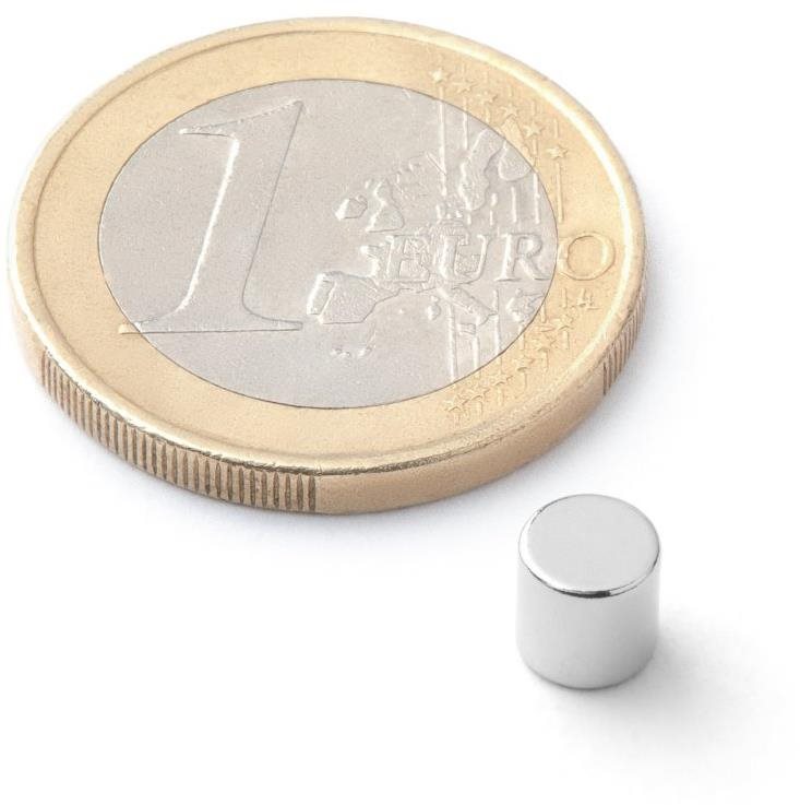 SOLLAU neodymový silný válec D 5×5 mm - balení 20 ks