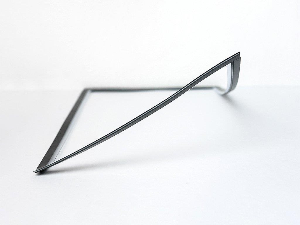 SOLLAU Magnetická kapsa A4 s výřezem - černá