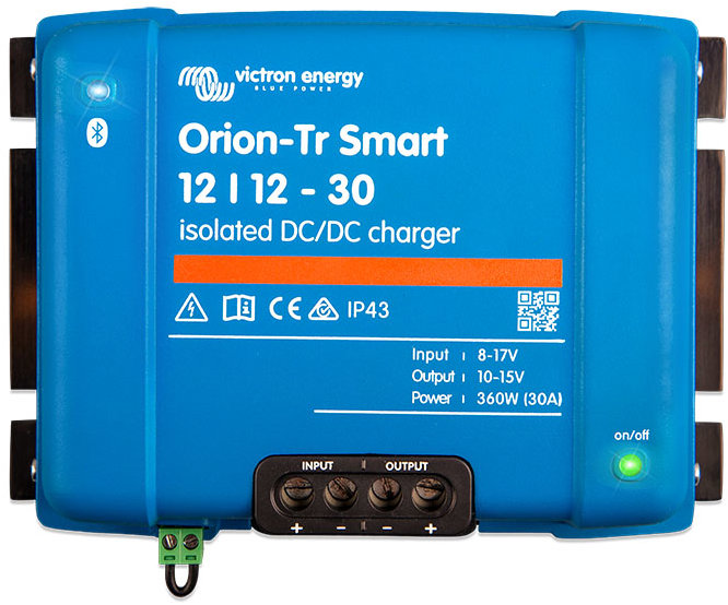 Victron Energy nabíječka DC-DC Orion-Tr Smart 12/12-30A (360W), izolovaná