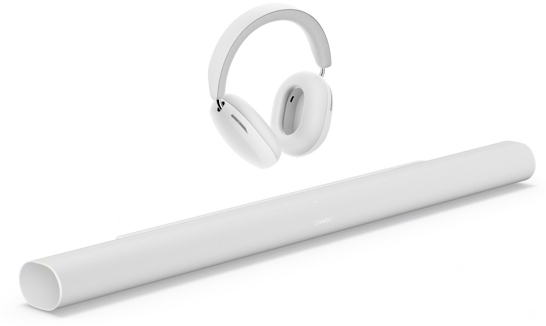 Sonos Ace White + Sonos Arc Ultra White