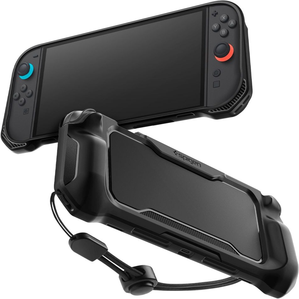 Spigen Rugged Armor Matte Black Nintendo Switch 2