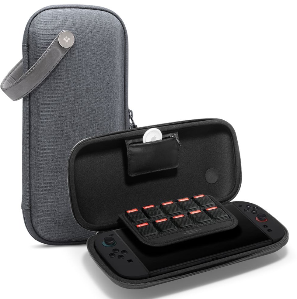 Spigen Klasden Pouch Charcoal Gray Nintendo Switch 2