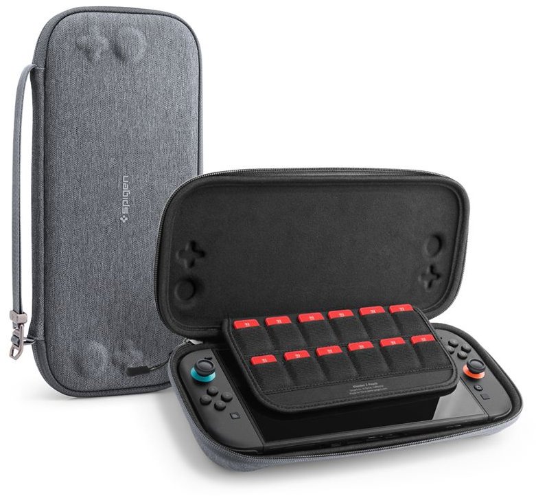 Spigen Klasden 2 Pouch Charcoal Gray Nintendo Switch 2