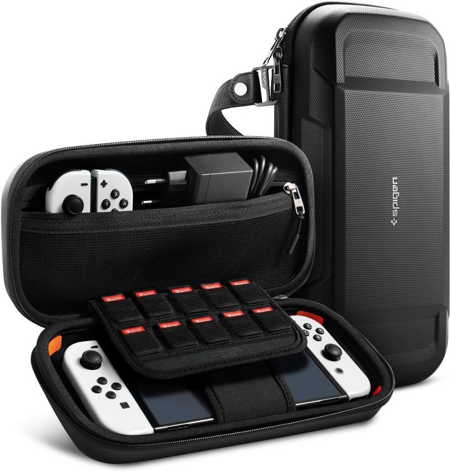 Spigen Rugged Armor Pro Pouch Black Nintendo Switch/Switch OLED