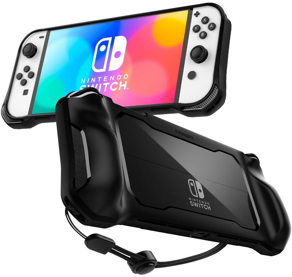 Spigen Rugged Armor Black Nintendo Switch OLED
