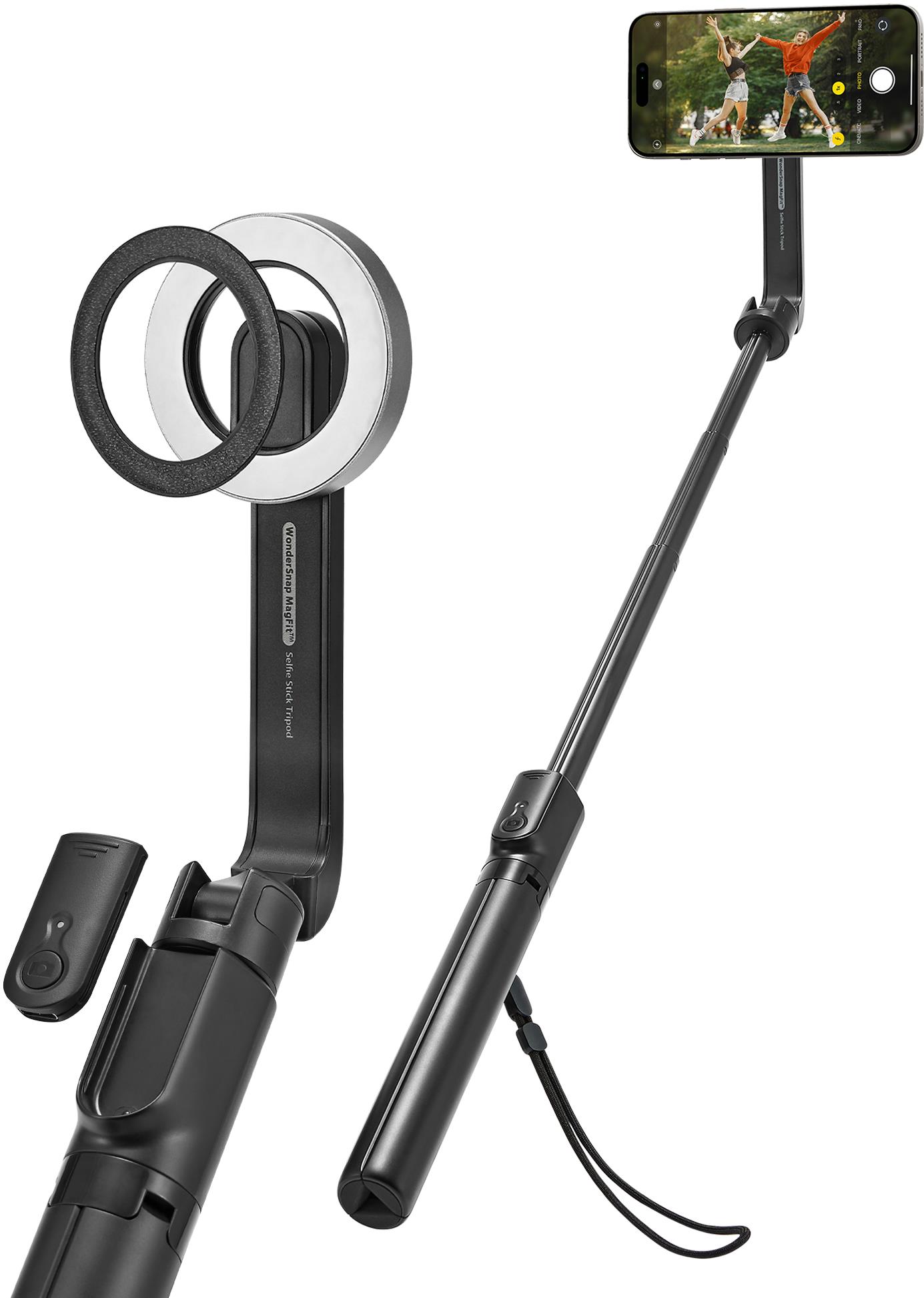 Spigen MagSafe Tripod Selfie Stick Longer Version Black