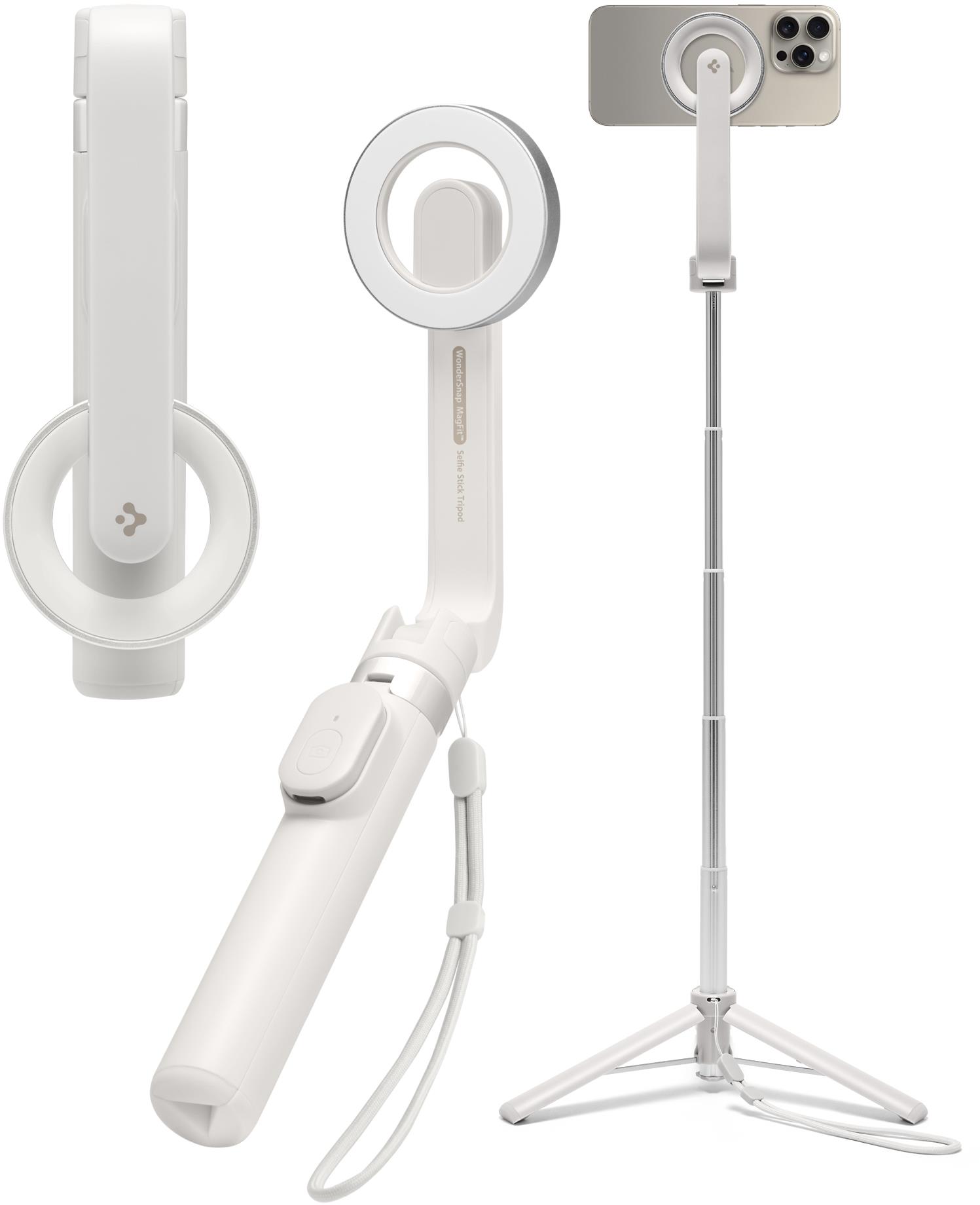 Spigen MagSafe Tripod Selfie Stick Dune Beige