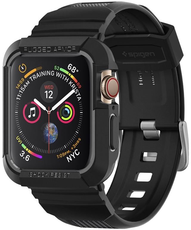 Spigen Rugged Armor Pro Black Apple Watch 5/4 40 mm