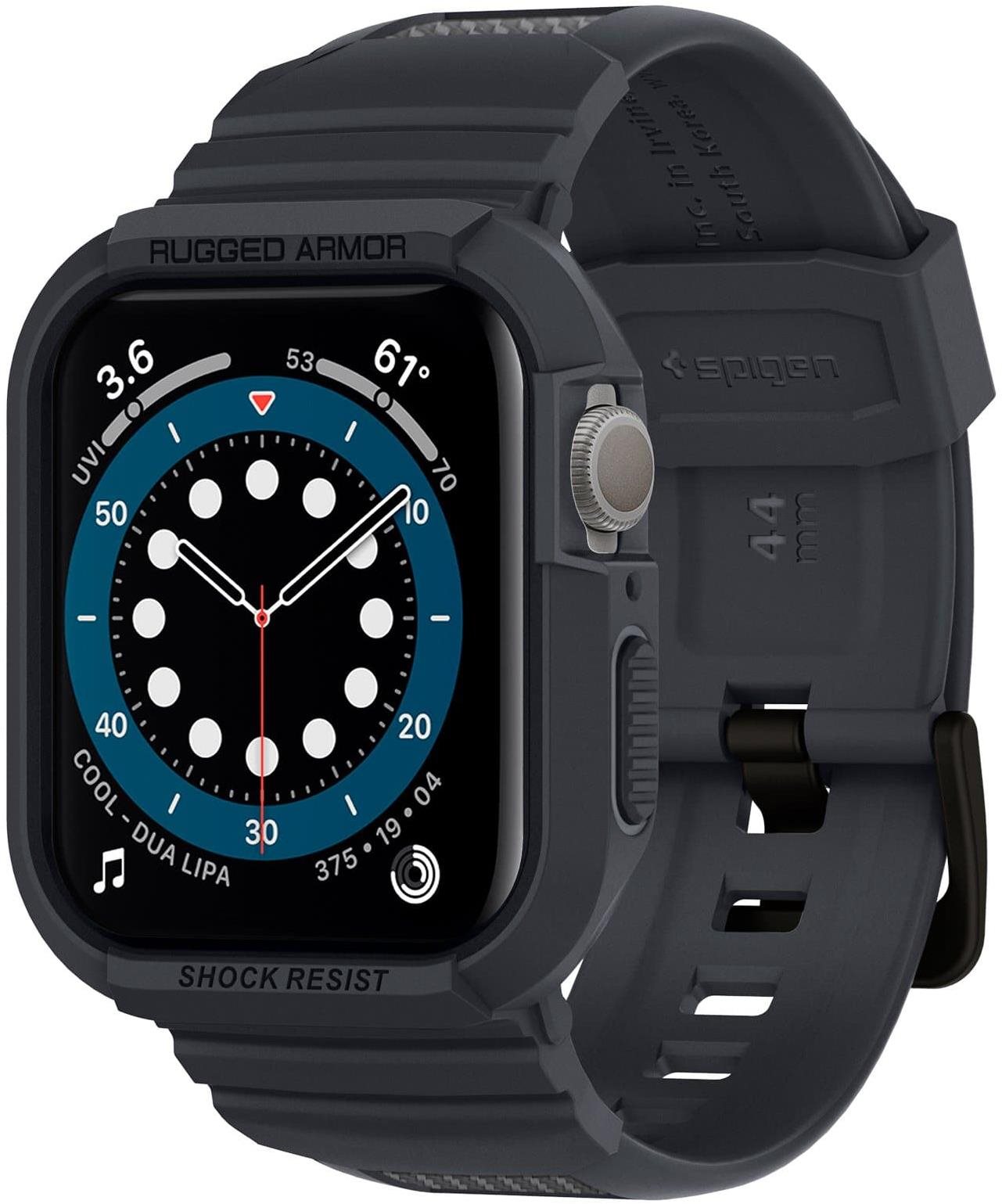 Spigen Rugged Armor Pro Gray Apple Watch SE/6/5/4 44mm
