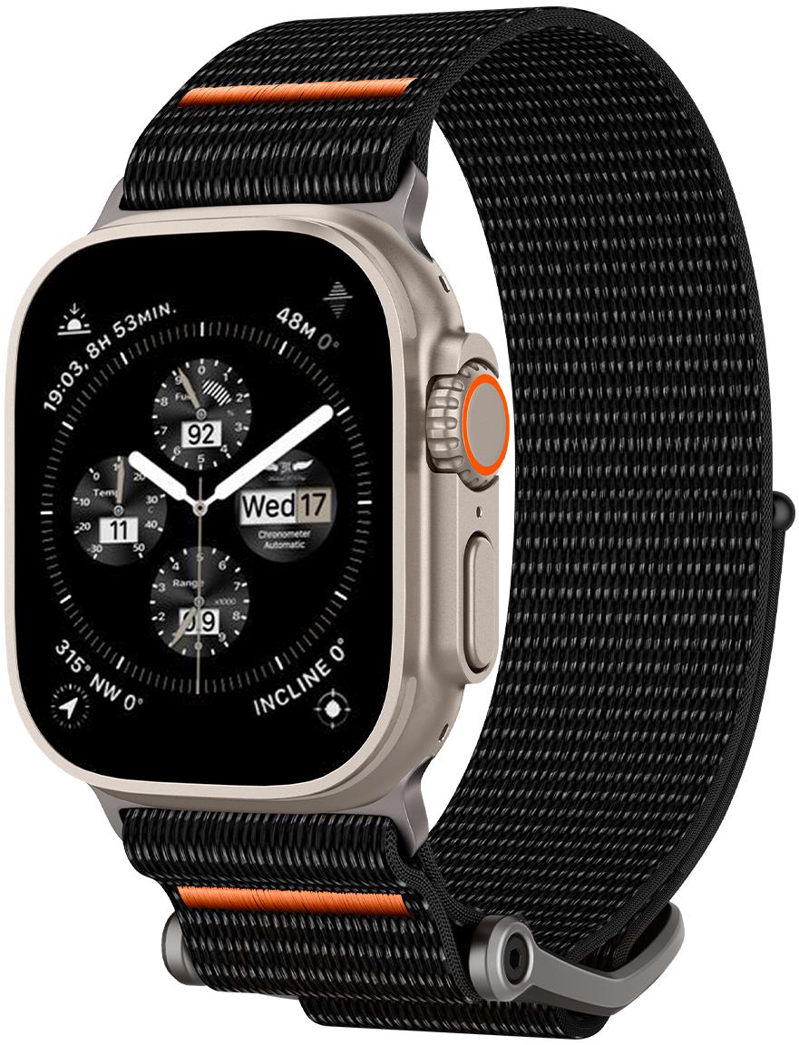 Spigen DuraPro Flex Ultra Band Black Apple Watch 49mm/45mm/44mm/42mm