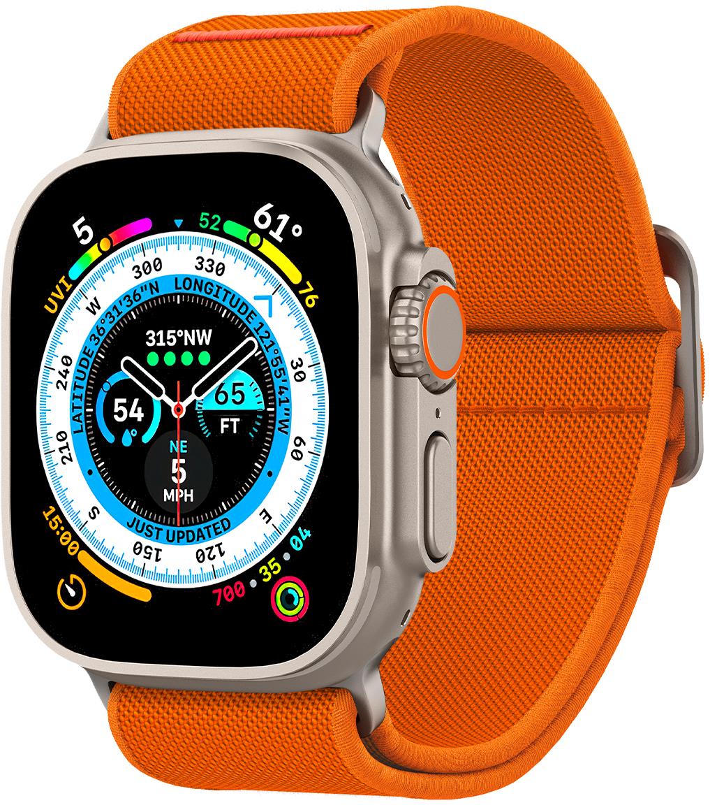 Spigen Lite Fit Ultra Orange Apple Watch 49mm/45mm/44mm/42mm