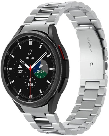 Spigen Modern Fit 316L Band Silver Samsung Galaxy Watch6 Classic 47mm