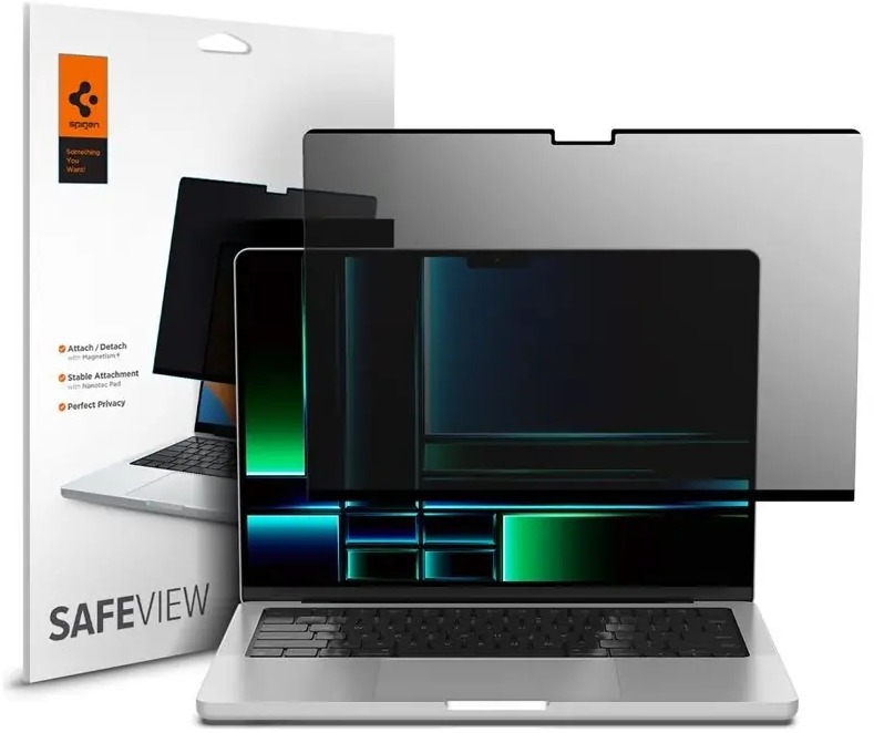 Spigen SafeView 1 Pack MacBook Pro 16" M4 2024/M3 2023/ M2 2023/M1 2021