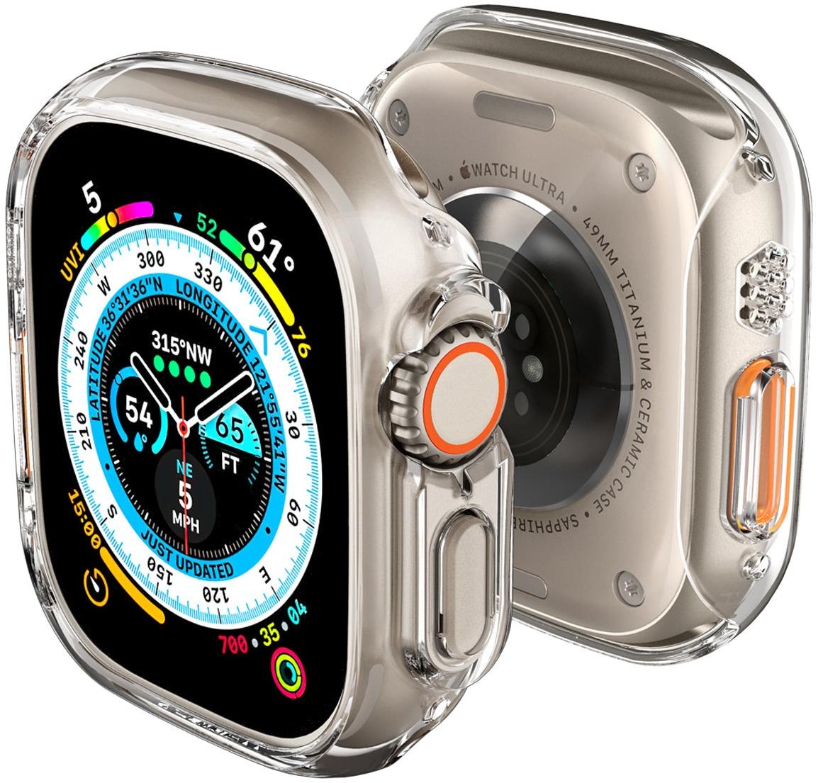 Spigen Thin Fit, clear - Apple Watch Ultra 4/3/2/1