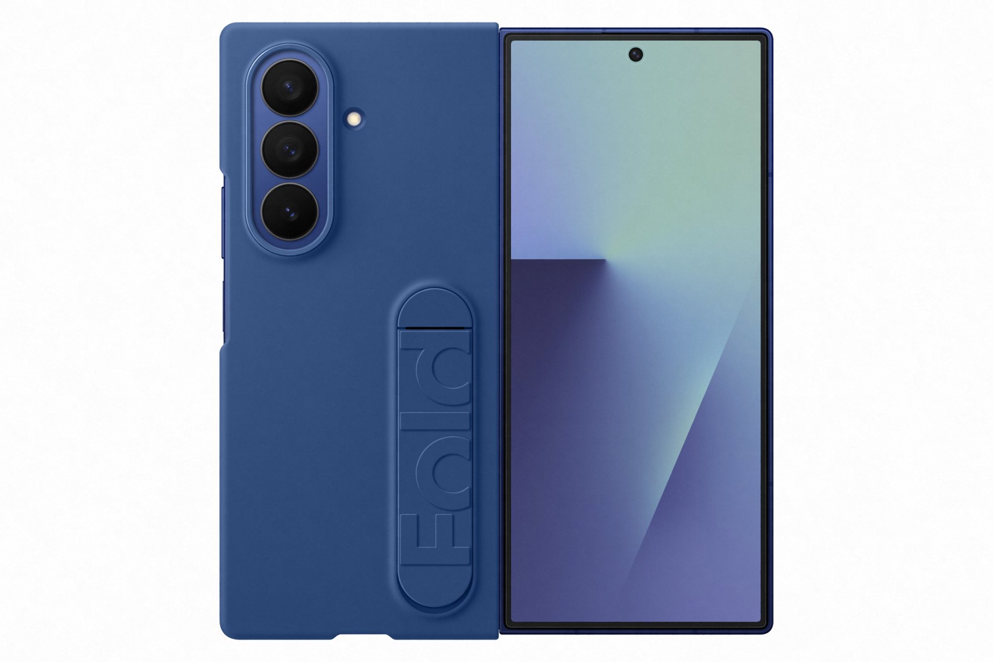 Samsung Galaxy Z Fold7 Silikonový zadní kryt Blue