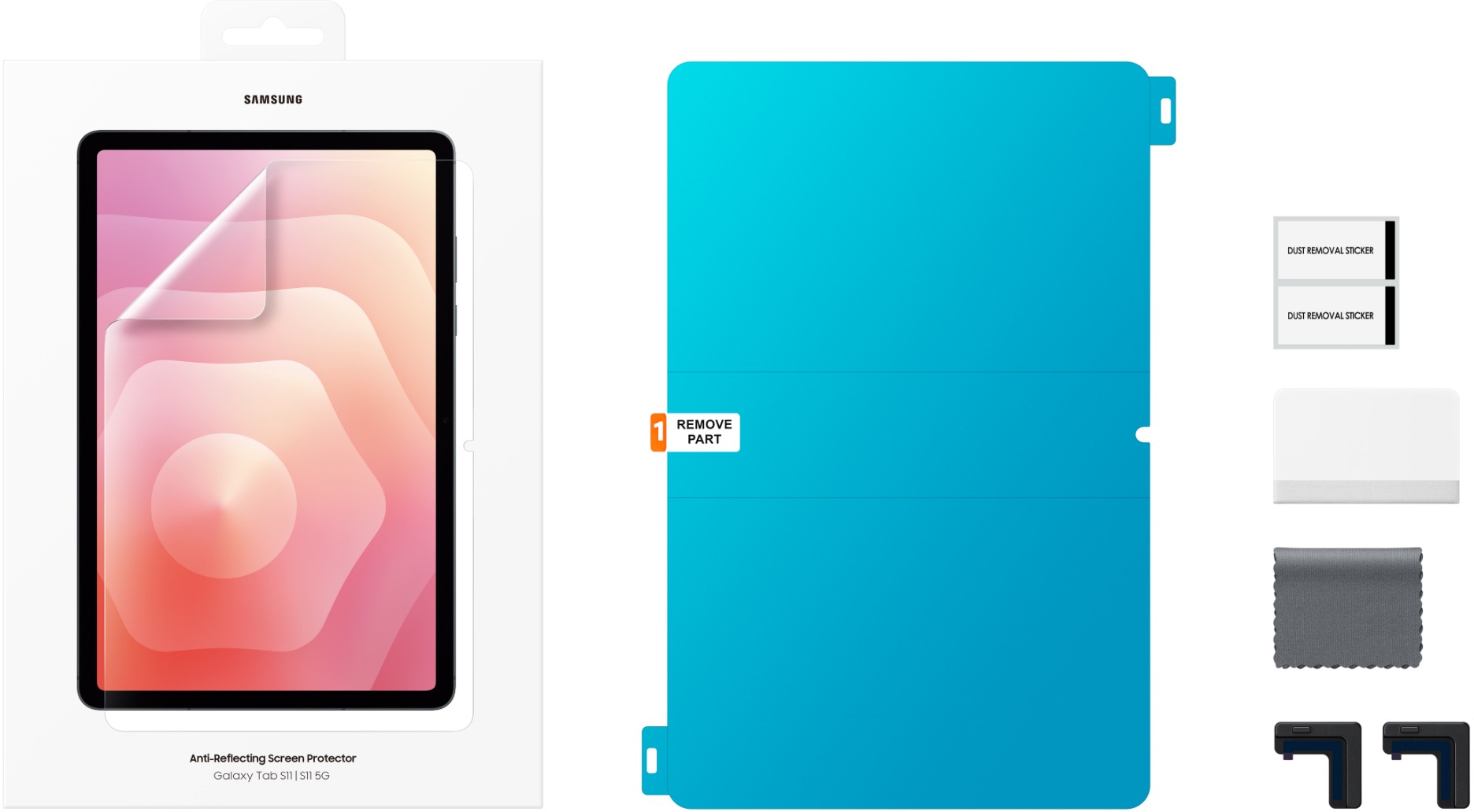 Samsung Galaxy Tab S11 ochranná fólie transparentní
