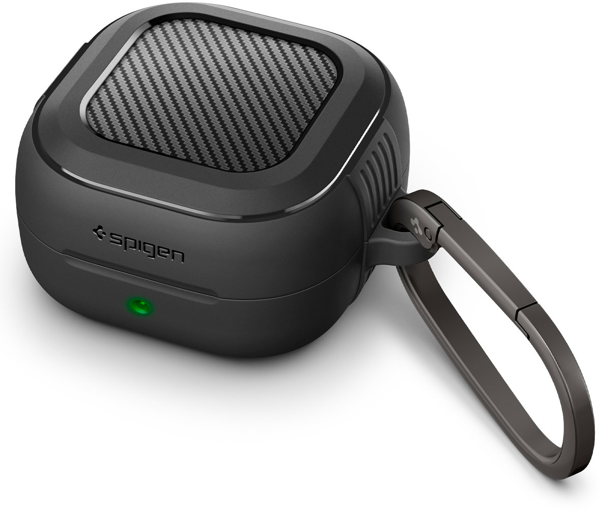 Spigen Rugged Armo Matte Black Samsung Galaxy Buds 4/4 Pro
