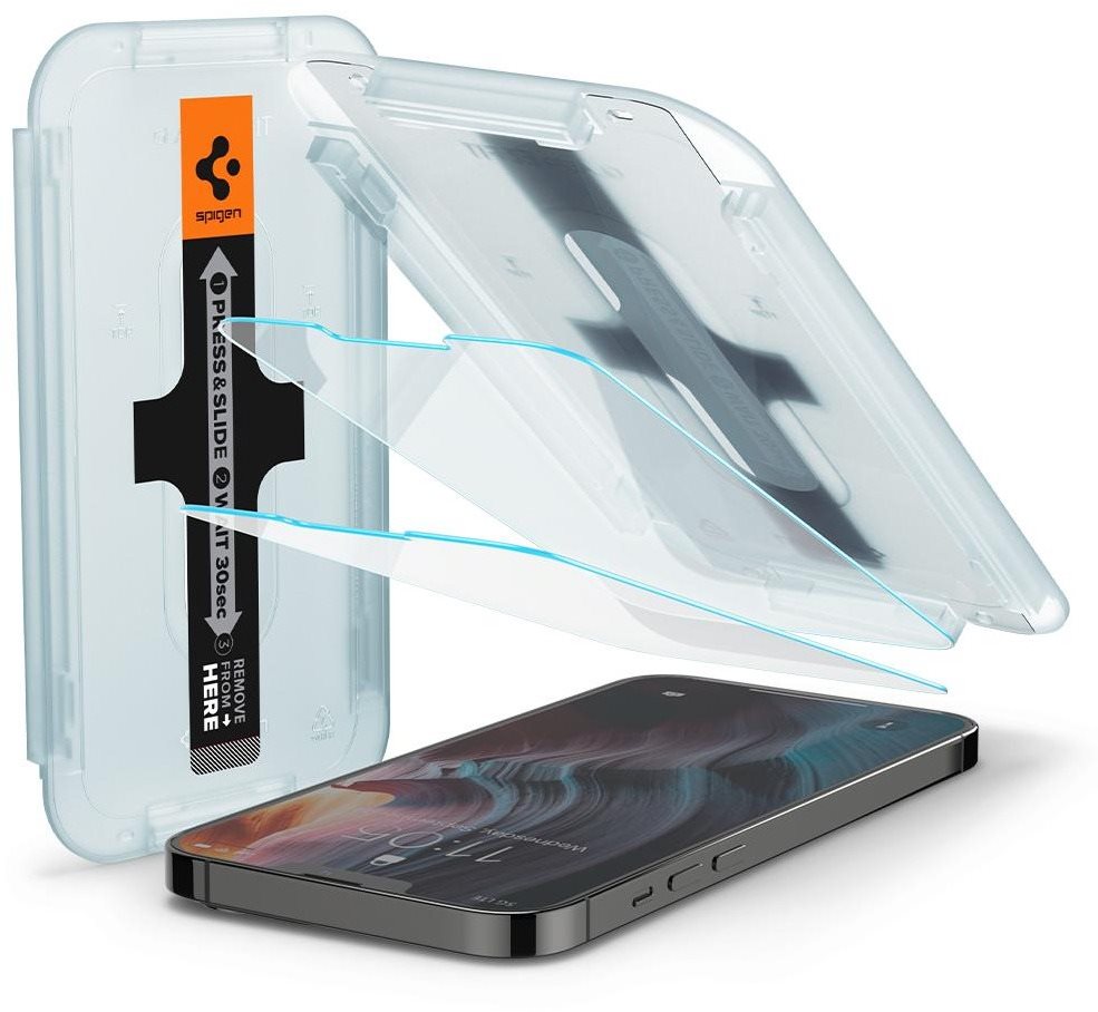 Spigen tR EZ Fit 2 Pack Transparency iPhone 13 Pro Max/14 Plus