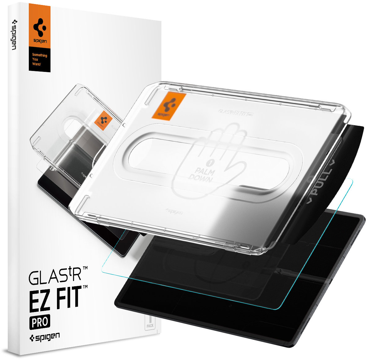 Spigen Glass tR EZ Fit Pro 1 Pack Transparency Samsung Galaxy Tab S11 Ultra