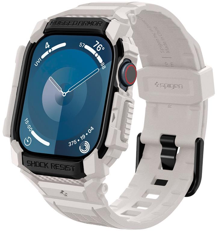Spigen Rugged Armor Pro Dune Beige Apple Watch 11/10 46mm