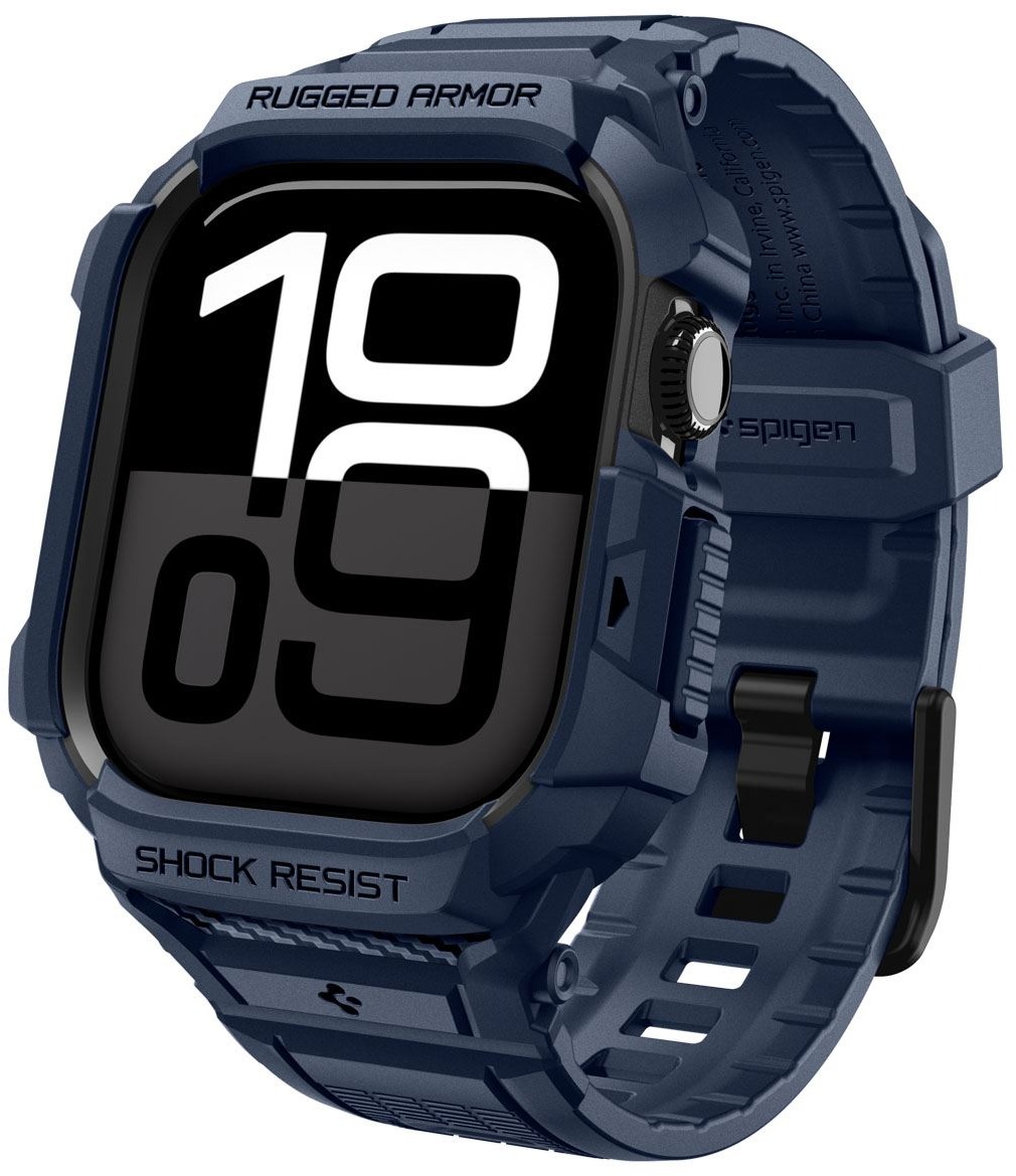 Spigen Rugged Armor Pro 2 Apple Watch 11 42mm Navy Blue