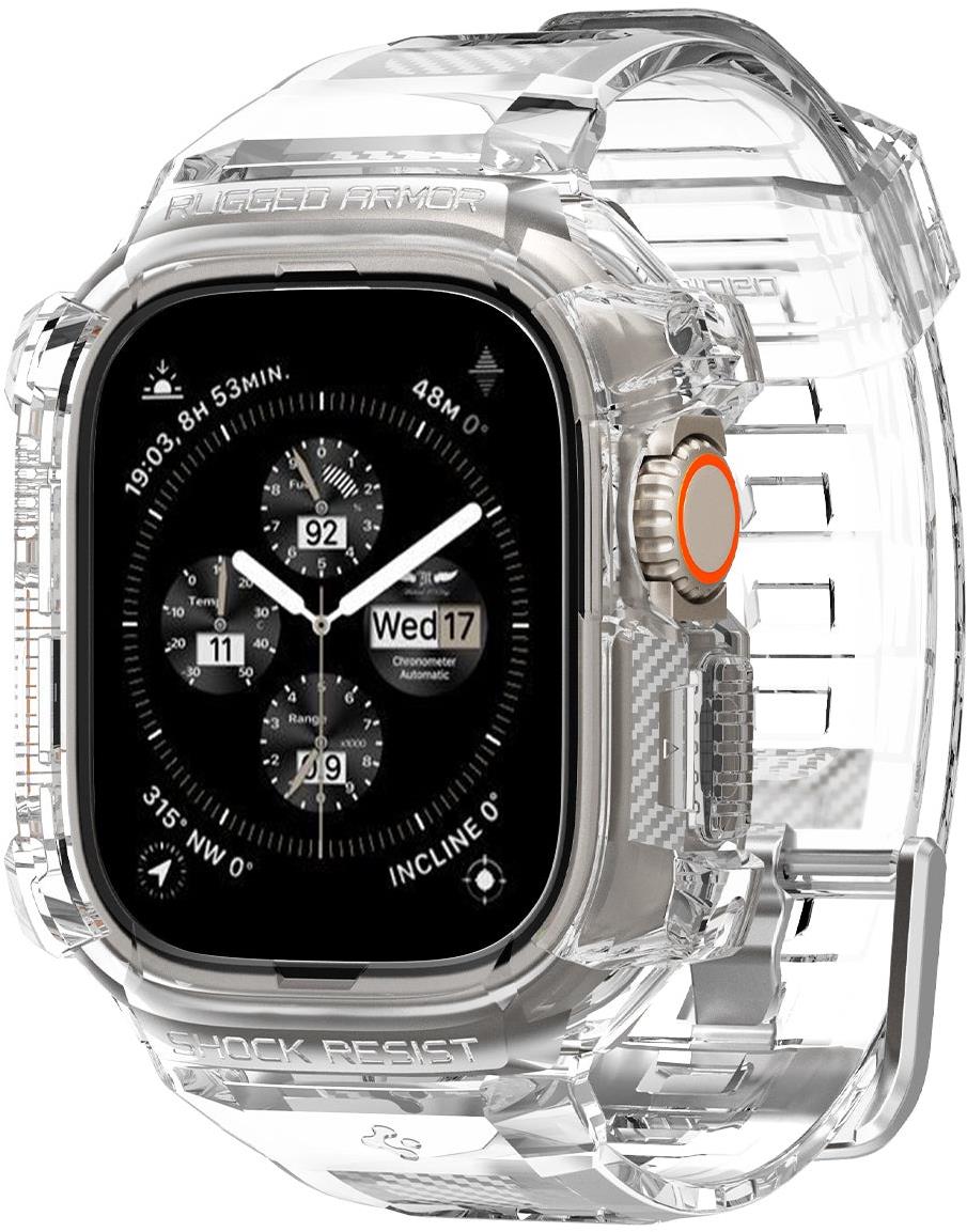 Spigen Rugged Armor Pro Crystal Clear Apple Watch Ultra 4/3/2/1