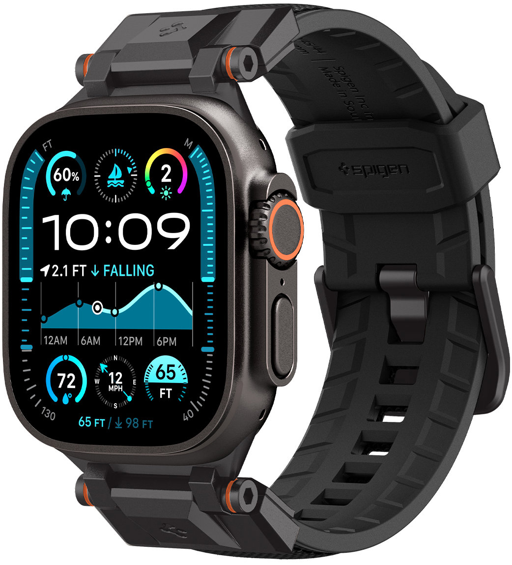 Spigen DuraPro Armor Black Edition Apple Watch 49mm/46mm/45mm/44mm