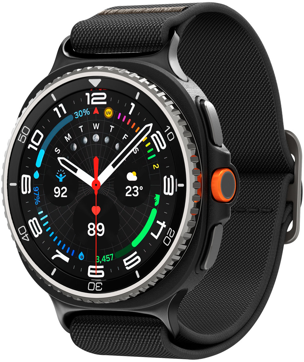 Spigen Lite Fit Black Samsung Galaxy Watch 8 46mm/44mm/40mm