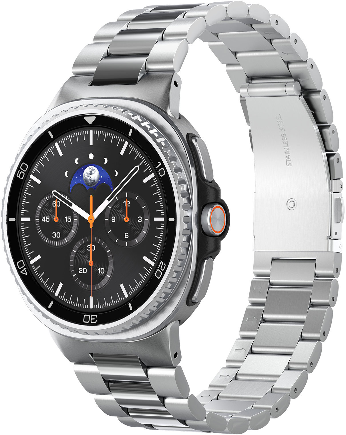 Spigen Modern Fit 316L Samsung Galaxy Watch 8 (40/44/46mm) Silver
