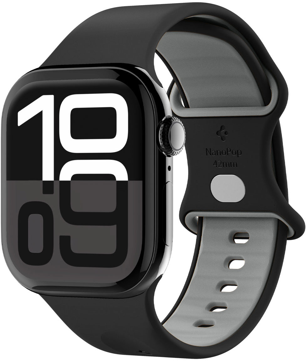 Spigen Nano Pop Band Apple Watch 42mm/41mm/40mm Black Sesame