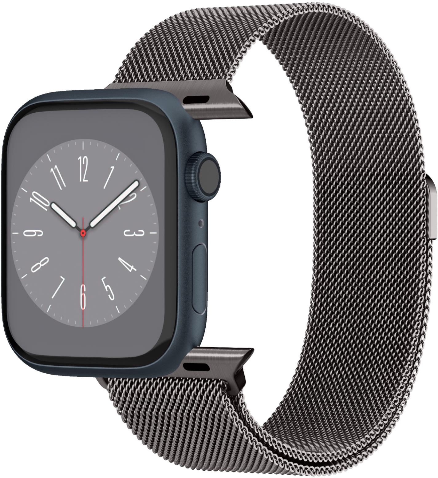 Spigen Metal Fit Graphite Apple Watch 49mm/45mm/44mm/42mm