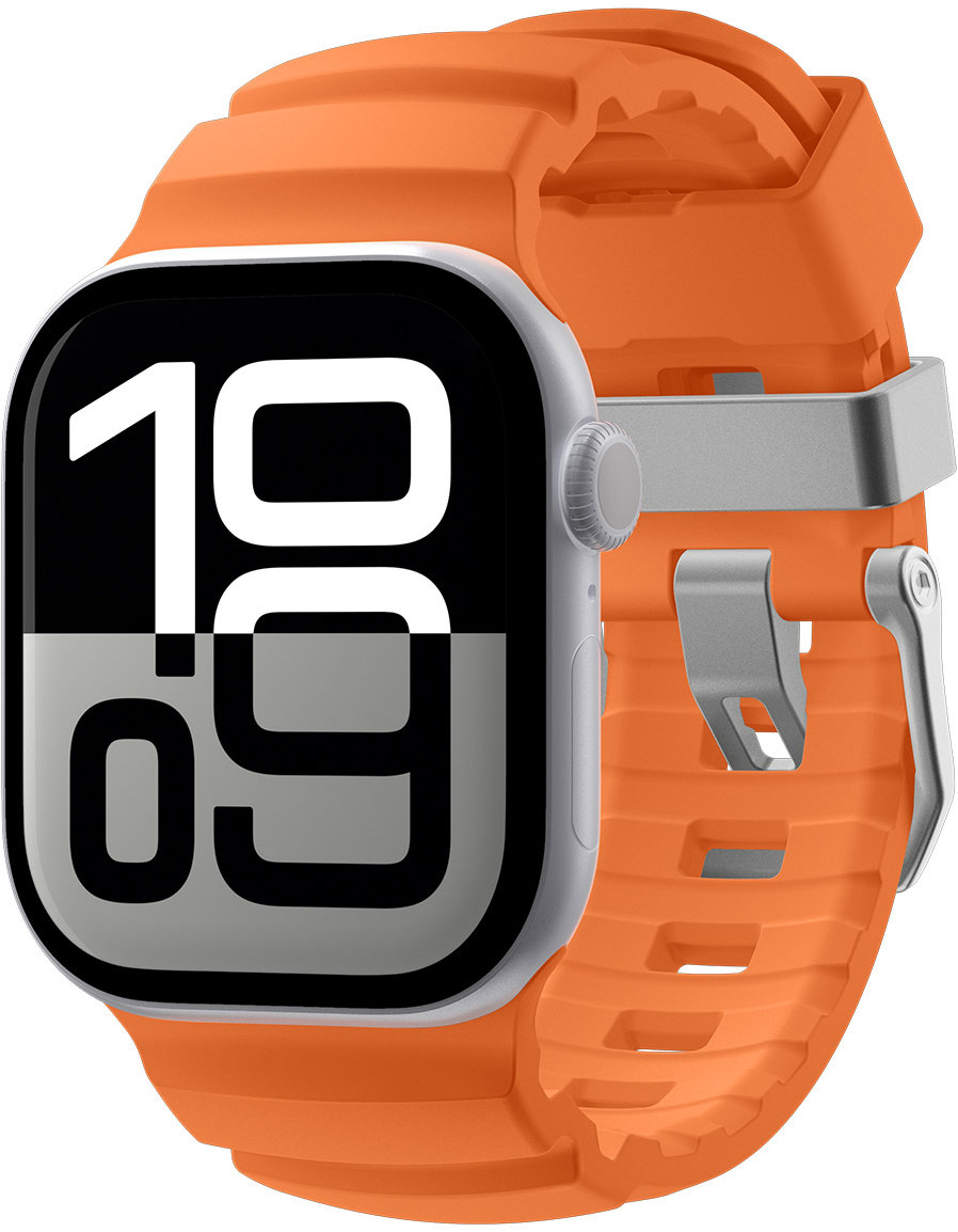 Spigen Silicone Band Apple Watch 49mm/46mm/45mm/44mm Orange